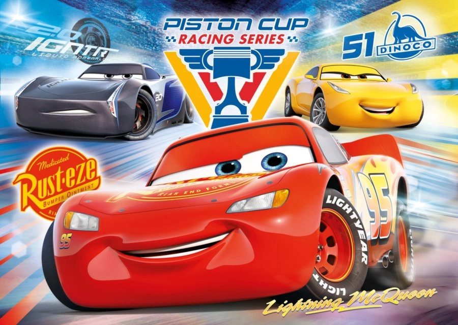 Clementoni Cars 104 dielov