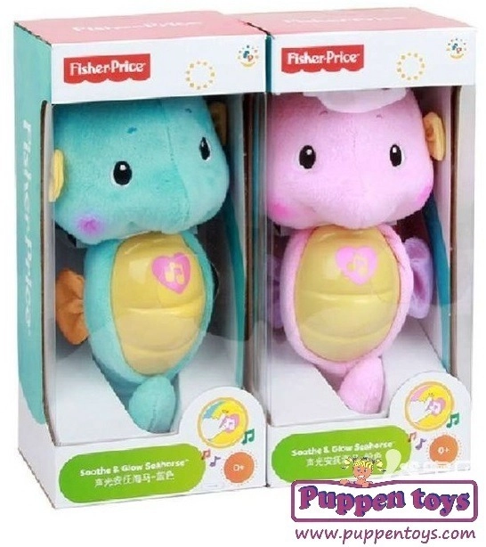 E-shop Fisher-Price morský koník ružový hrajúci