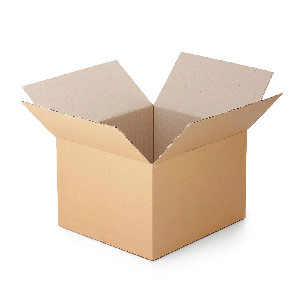 Klapová kartónová krabica 300 × 300 × 300 mm, trojvrstvová