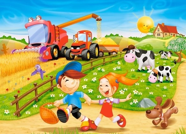 E-shop Castorland Léto na venkově 60 dielov
