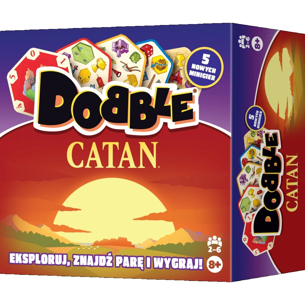 E-shop Dobble Catan – postrehová kartová hra