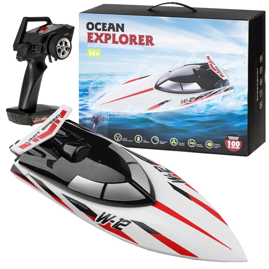 E-shop WLtoys WL912 KX9567 RC loď žltá