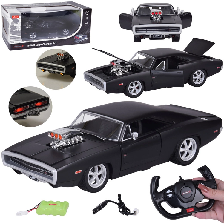 rc auto dodge charger r/t 1970 1:16 so svetlami a zvukmi