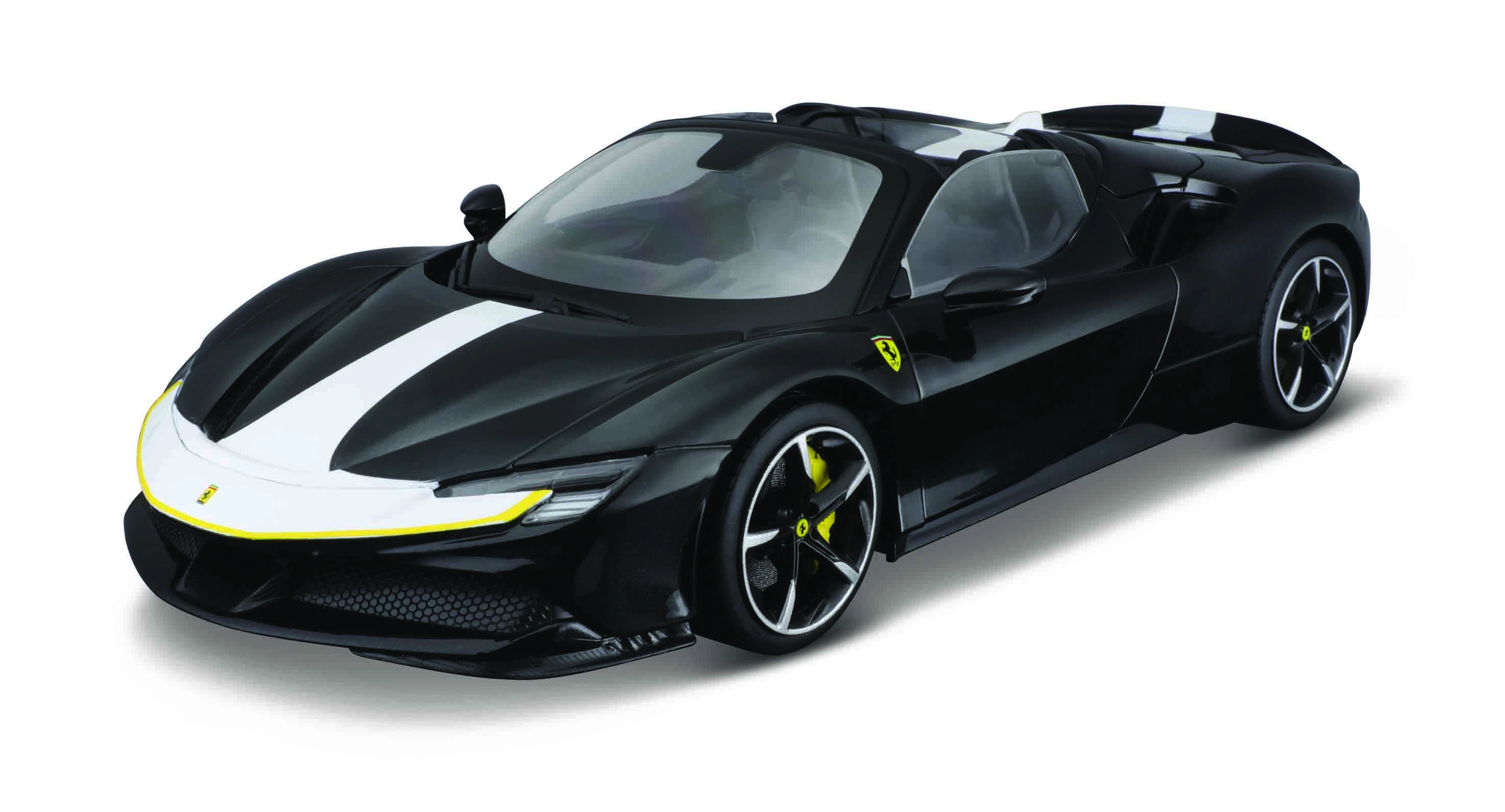 E-shop Bburago Ferrari Signature Series SF90 Spider Assetto Fiorano Black 1:18