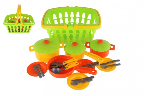 E-shop Kuchynská súprava s veľkým košom pre deti
