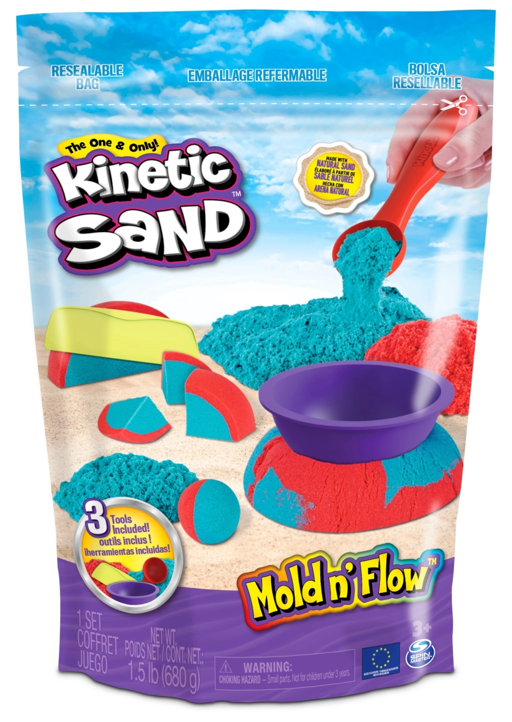 E-shop Kinetic Sand Modelovacia súprava s nástrojmi