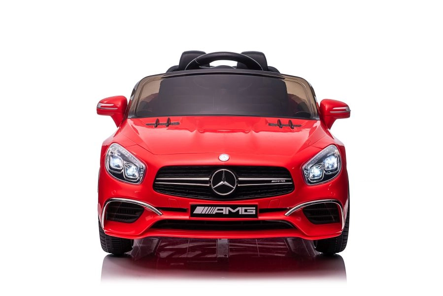 E-shop Megacar Mercedes SL65 S LCD displej 2x45W 1x12V 7Ah červené lakované