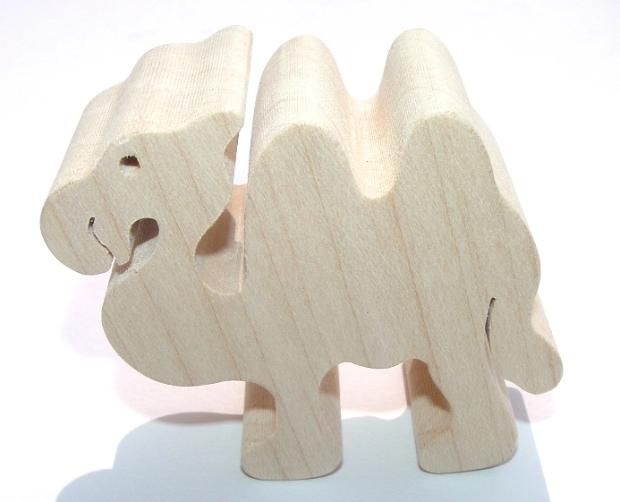 E-shop Fauna drevené zvieratko ťava
