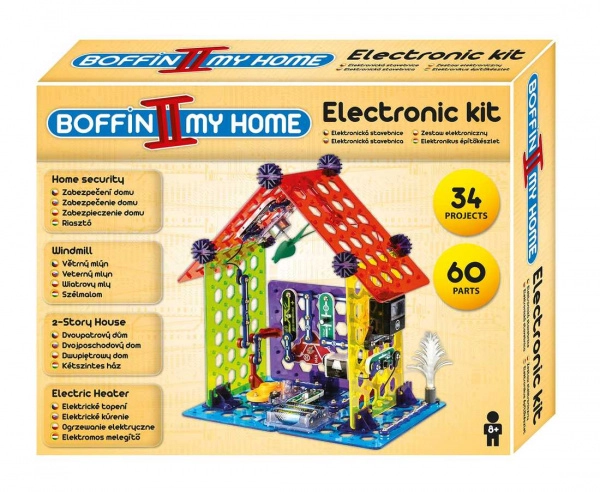 E-shop Elektronická stavebnica Boffin II Môj dom – inteligentný dom pre deti