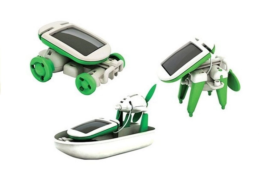 E-shop LEAN TOYS VZDELÁVACIA SADA SOLÁRNY ROBOT SOLAR KIT 6v1