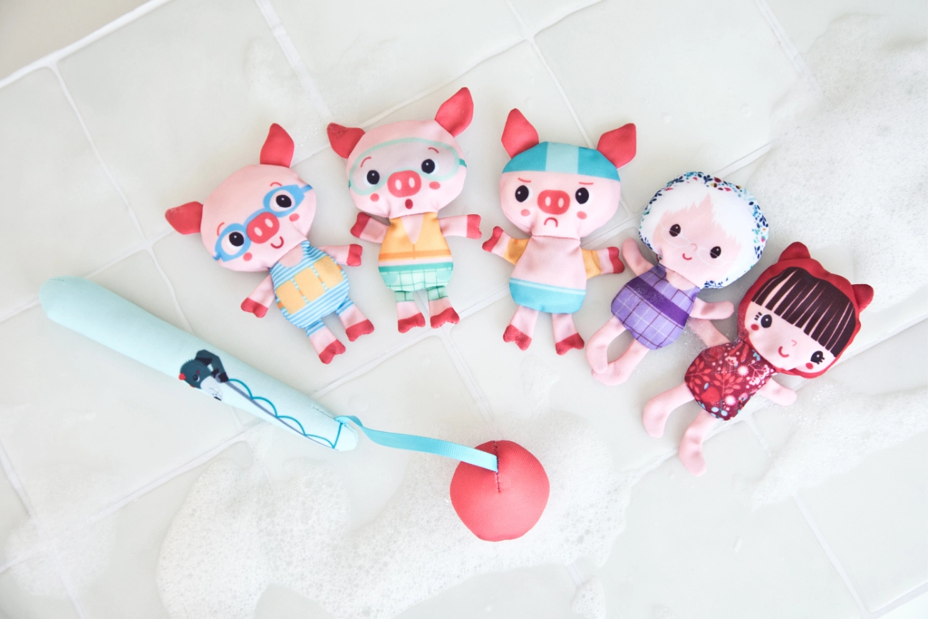 E-shop Lilliputiens vlk Ľudovít rybárči
