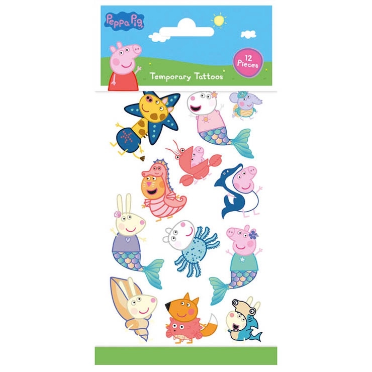 dočasné tetovanie Peppa Pig