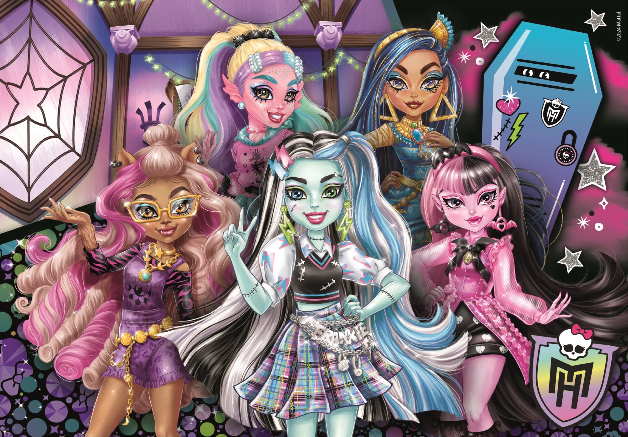 CLEMENTONI Monster High 104 dielov