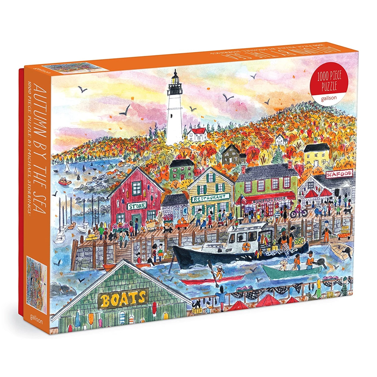 E-shop Jeseň pri mori – puzzle 1000 dielikov GALISON
