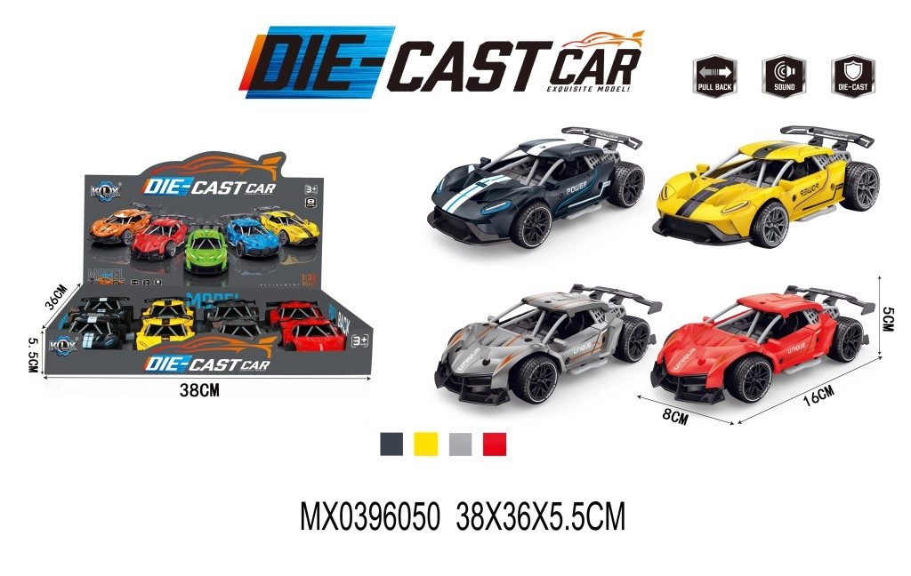 E-shop Alltoys závodné žlutá
