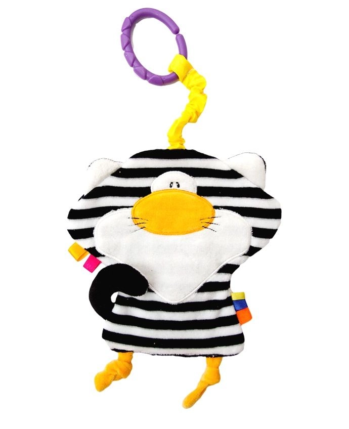 E-shop Hencz Toys Mazlík Mačka čiernobiela