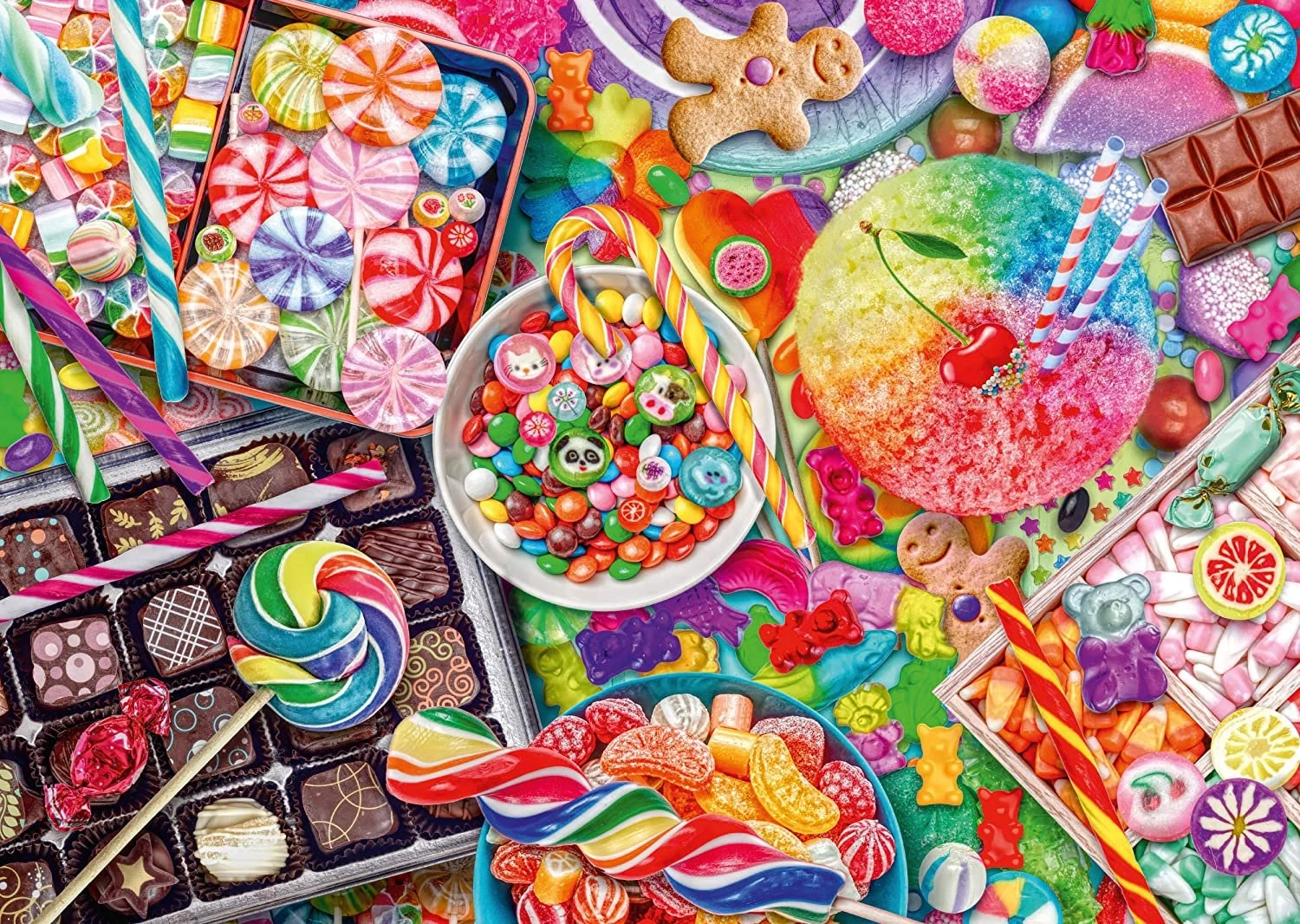 E-shop Schmidt puzzle Cukrovinky 1000 dielikov