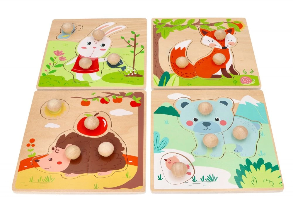 E-shop Sada 4 skladacích puzzle Ročné obdobia