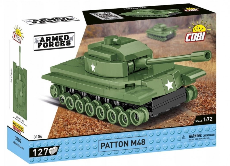 E-shop COBI 3104 Mini tanky 1:72 Typ M48 Patton