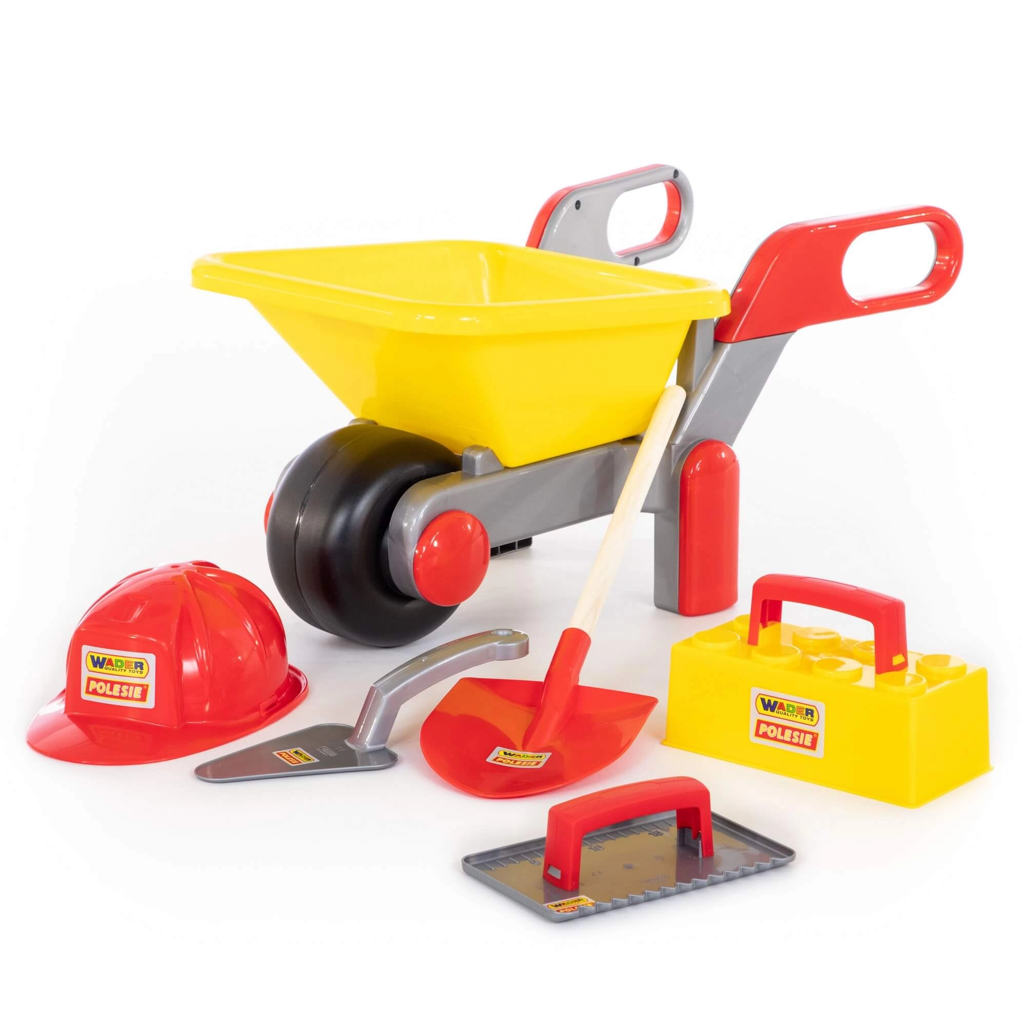 Wader Polesie Detská Stavbárska sada Fúrik