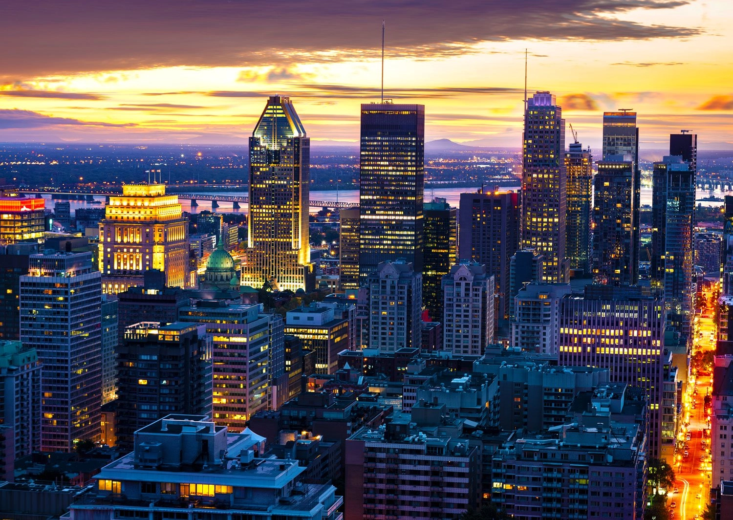 E-shop ENJOY Noční Montreal Kanada 1000 dielov
