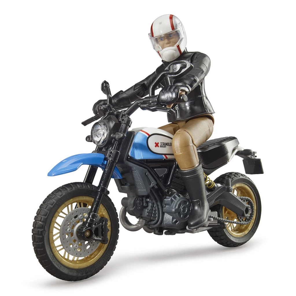 E-shop Bruder 63051 Scrambler Ducati Desert Sled s řidičem