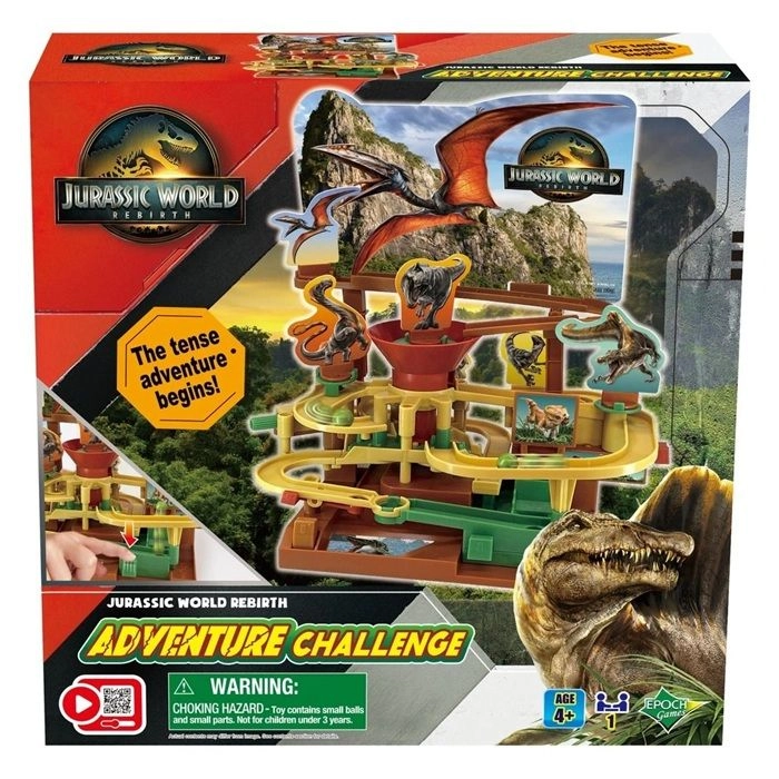 E-shop Jurassic world rebirth adventure challenge stolová akčná hra