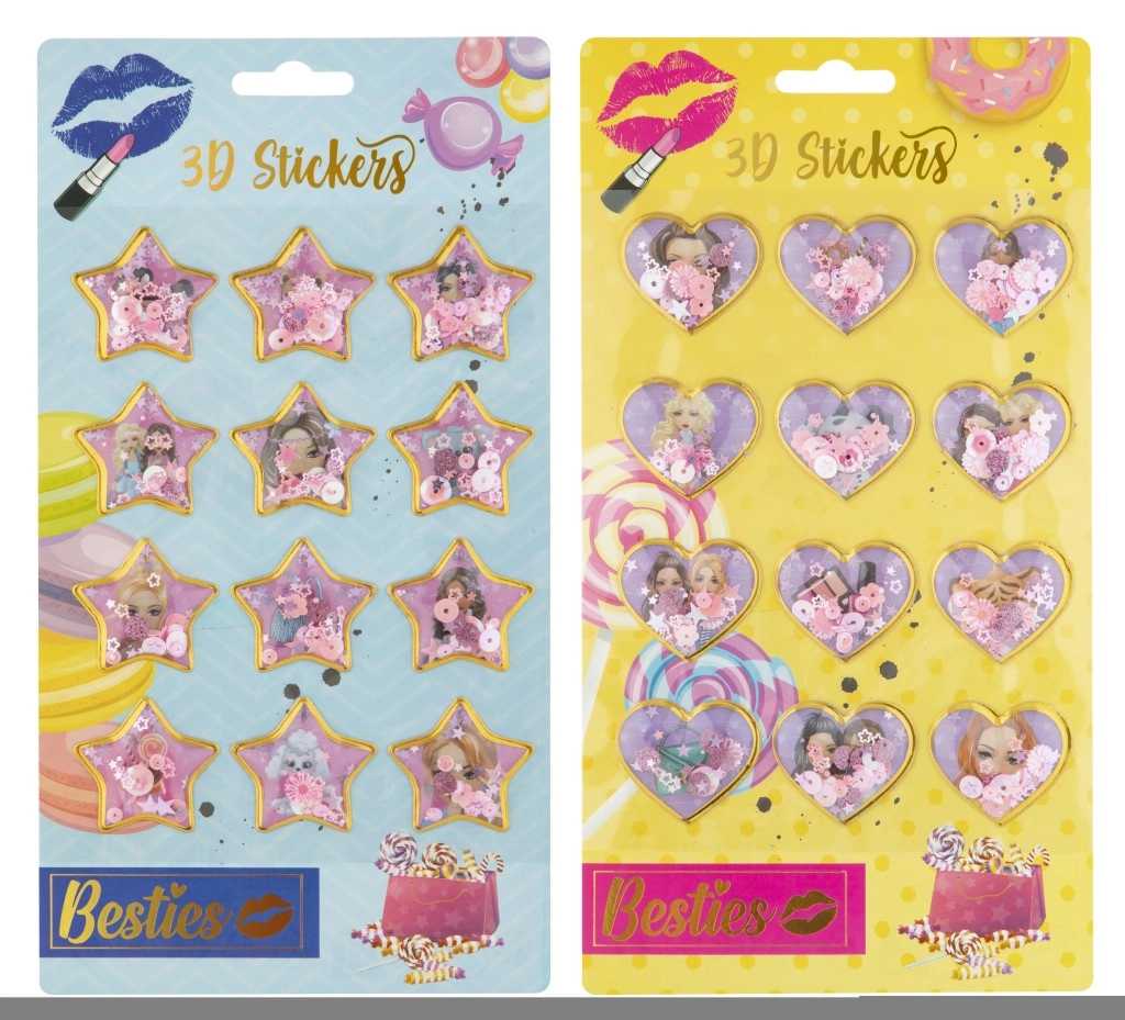 E-shop Samolepky dievčenské hviezdičky