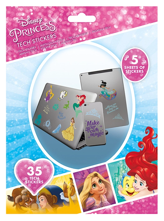 E-shop Súprava samolepiek Disney princeznej