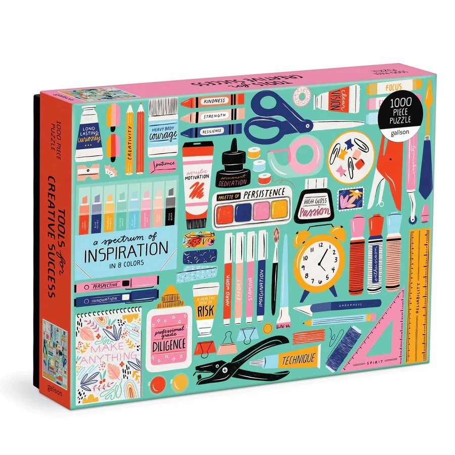 E-shop Puzzle Galison Kreatívne Nástroje 1000 dielikov