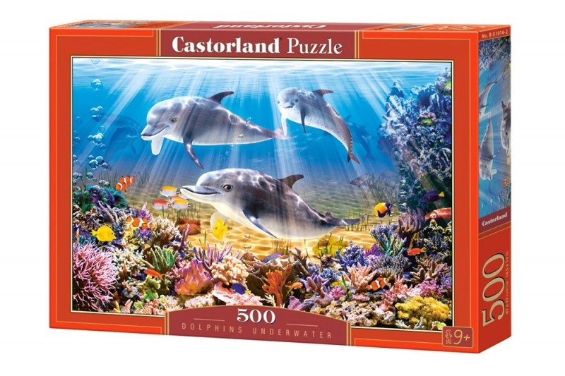 E-shop Castorland Dolphins Underwater 500 dielov