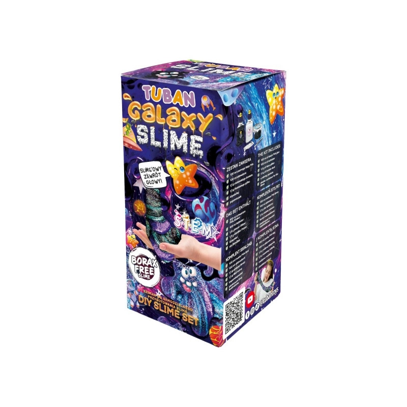 TUBAN DIY Slime Sada na výrobu slizu Vesmír
