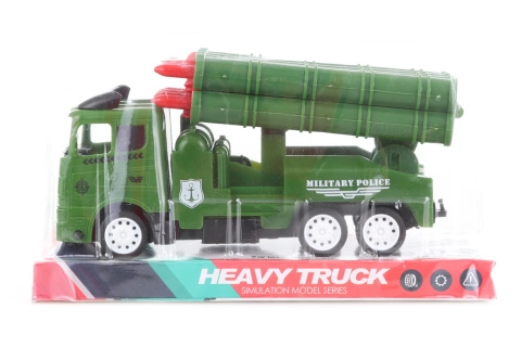 E-shop Vojenské auto s raketami – plastový model pre deti