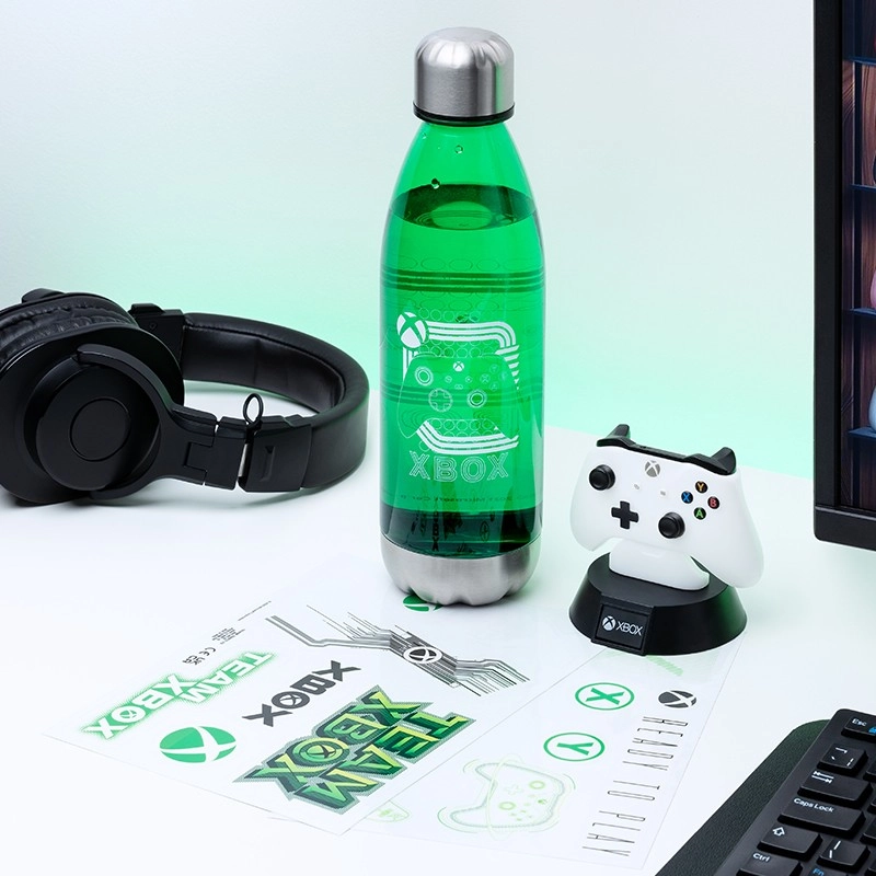 Paladone Darčekový set Xbox - Xbox Icon Light (lampička, fľaša, samolepky)