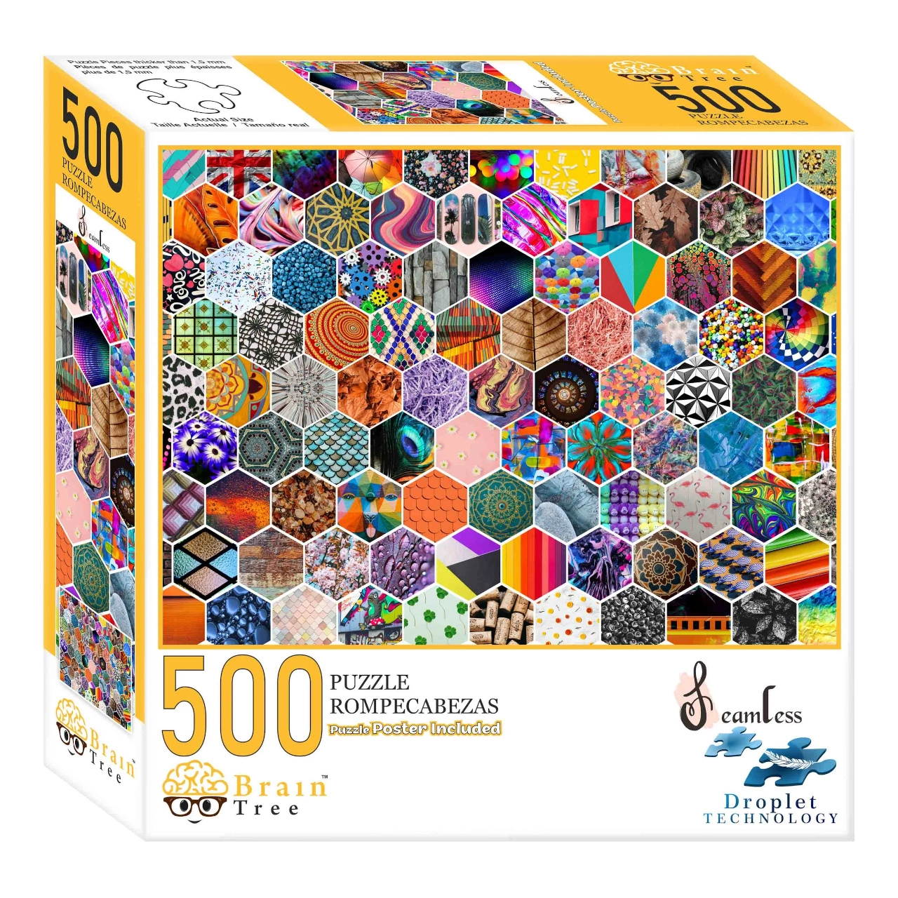 E-shop Puzzle obrázkové dlaždice 500 dielikov Brain Tree