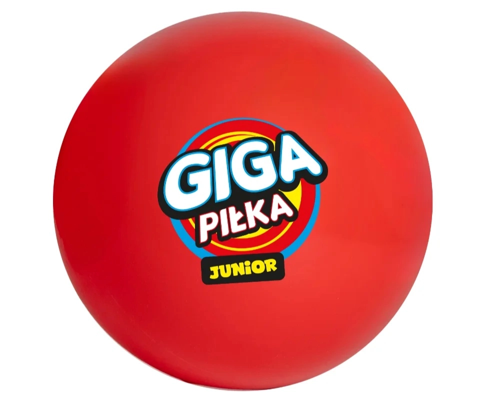 E-shop Gigapilka junior - veľká červená nafukovacia lopta pre deti