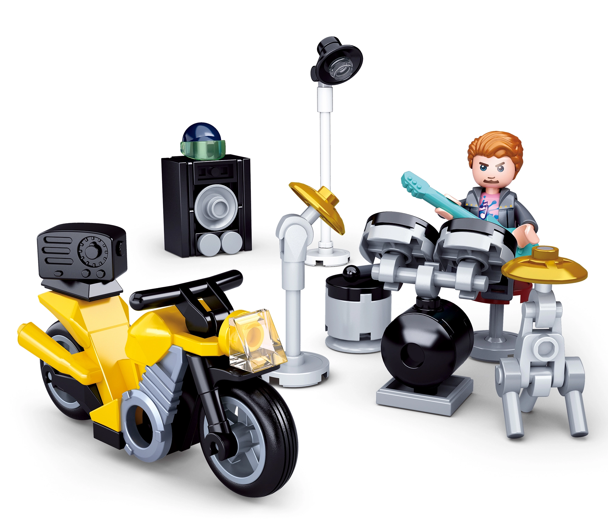 E-shop Sluban B0717B Bubeník s motorkou