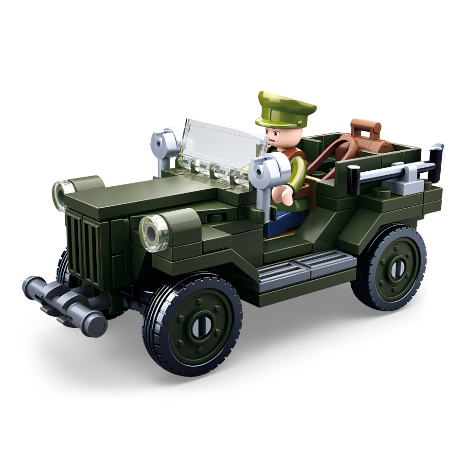 E-shop Sluban B0682 Sovietske terénne vozidlo GAZ 67