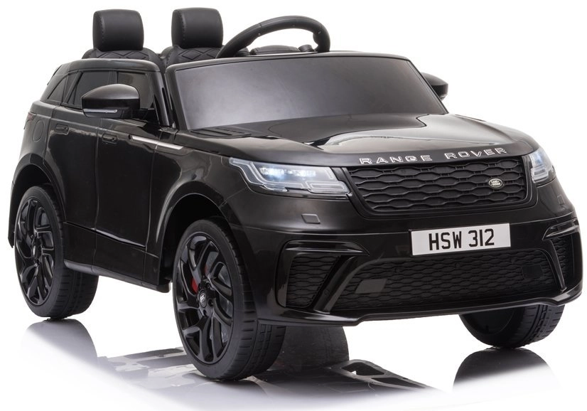 E-shop Lean Cars Elektrické autíčko Range Rover lakované motor 2x45W batéria 1x12V45Ah čierna