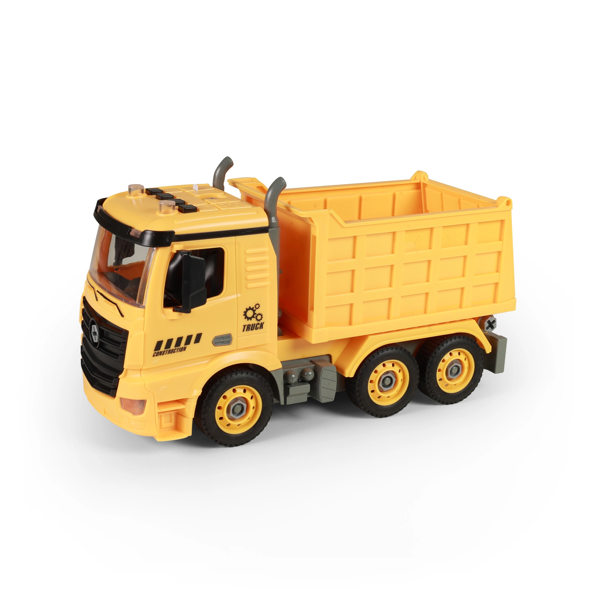 E-shop Rappa Auto truck sklápeč šroubovací v krabici se zvukem a světlem