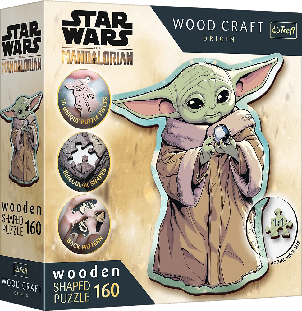 E-shop TREFL Wood Craft Origin The Mandalorian Grogu 160 dielov