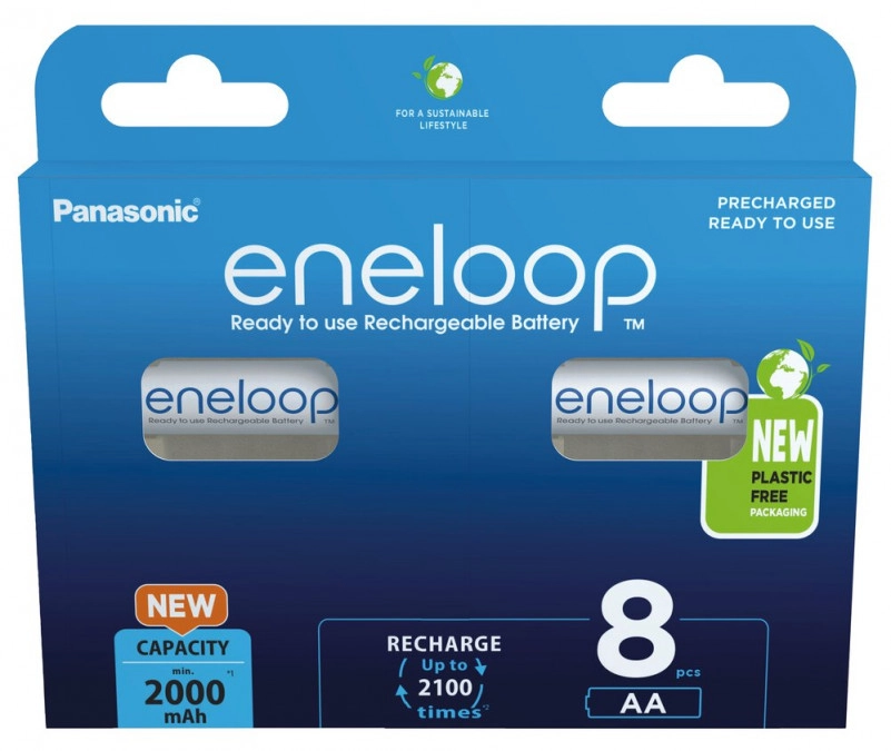 E-shop Panasonic Eneloop AA 8ks 3MCCE/8BE
