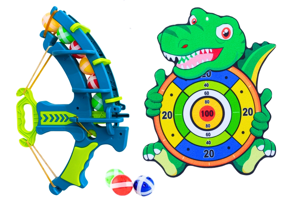 E-shop Set na lukostreľbu s dinosaurami pre deti