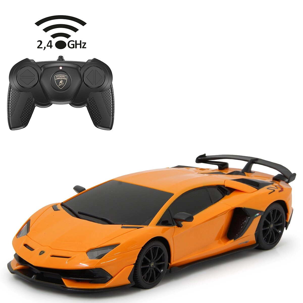 Jamara Lamborghini Aventador SVJ RC auto 1:24 oranžové 2,4 GHz - 1 kus
