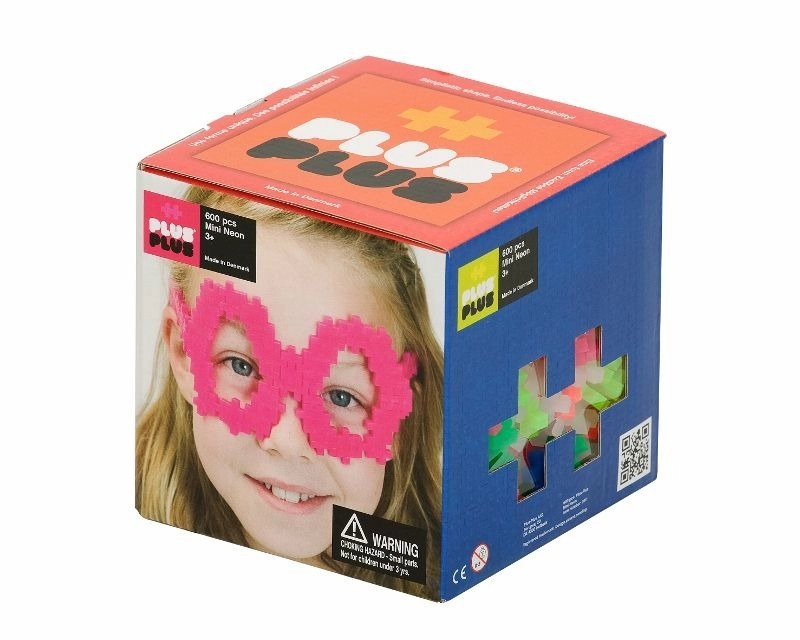 E-shop Stavebnica PLUS-PLUS Mini Neon, 600 dielikov
