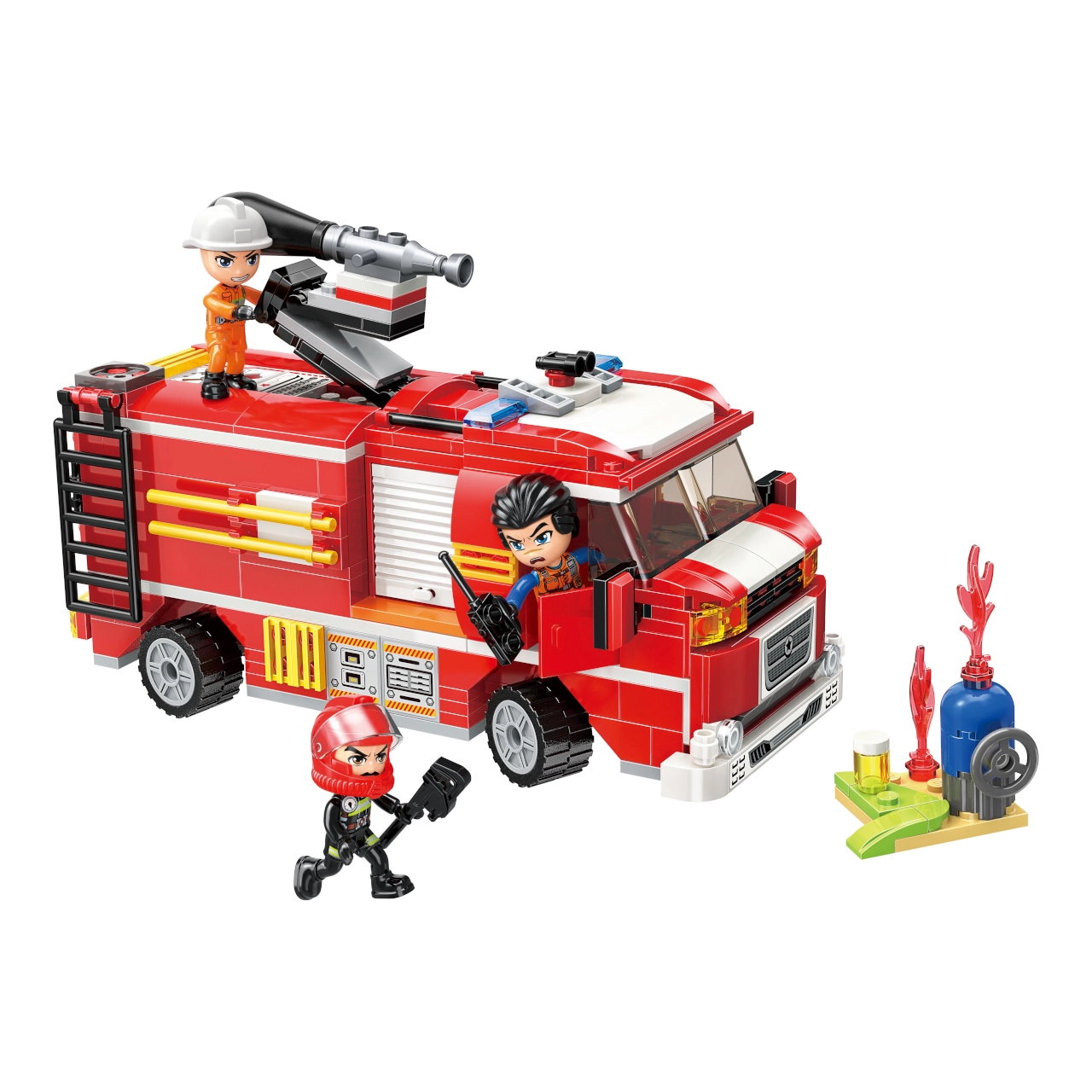 E-shop Qman Mine City Fire Line 12012 Cisternová automobilová stříkačka
