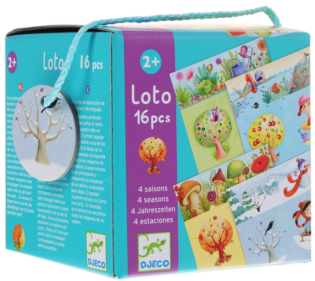 E-shop Djeco Loto 4 ročné obdobia