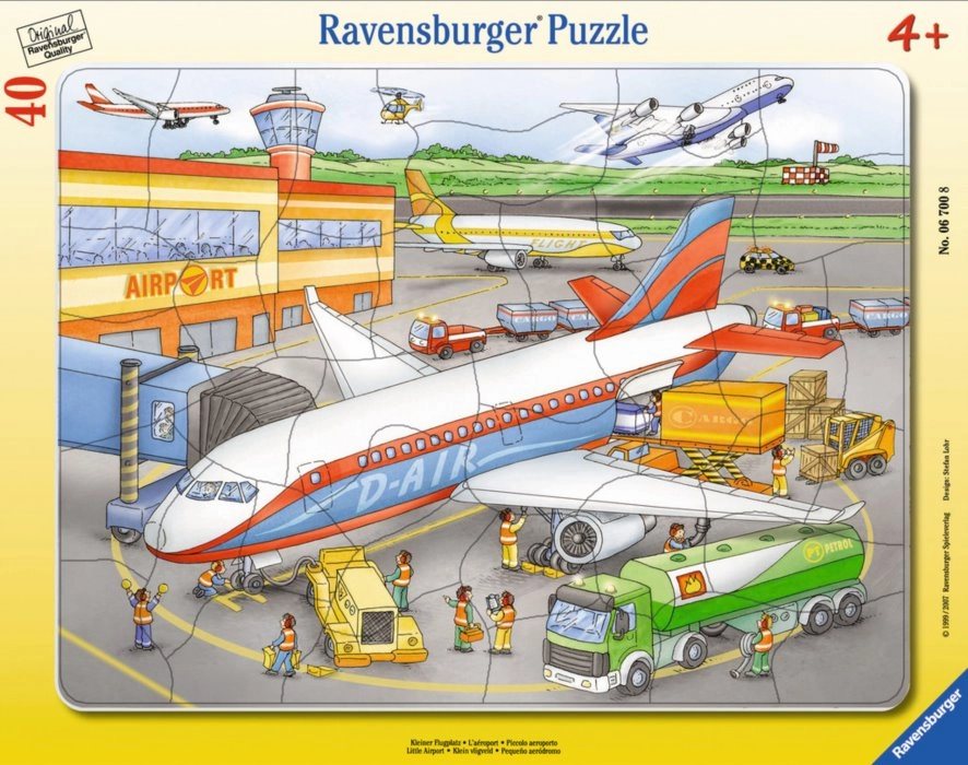 E-shop Ravensburger puzzle Letisko 40 dielikov