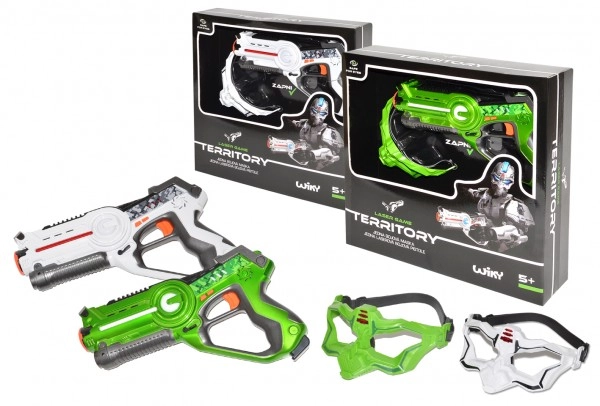 E-shop InnoVibe Territory laser game set pro jednoho zelená
