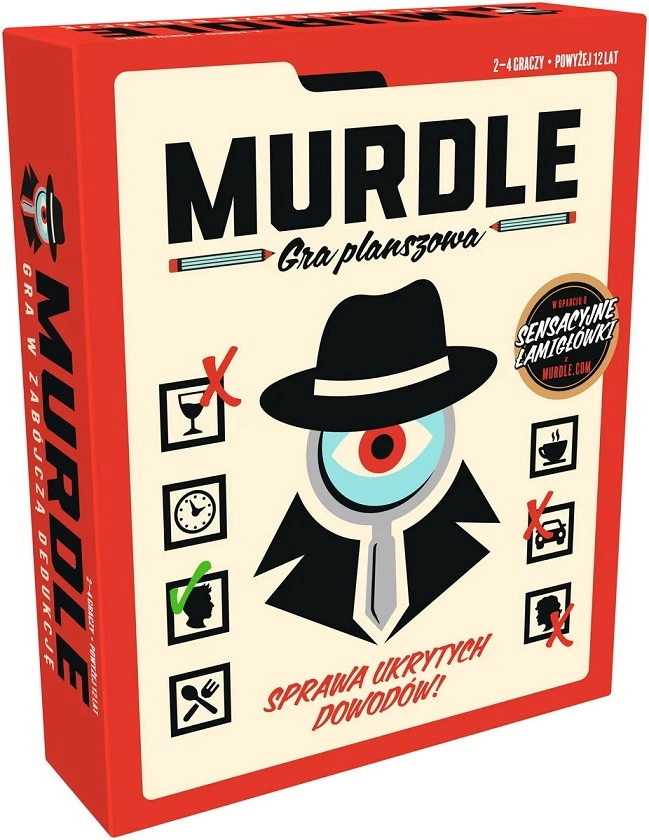 E-shop Murdle – detektívna stolová hra od Goliath Games